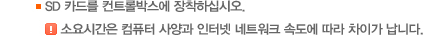컴퓨터에서 카드리더기를 분리하십시오.